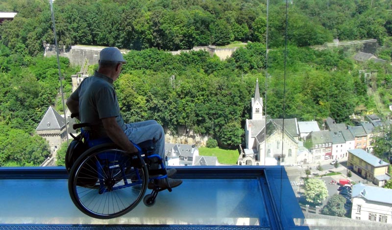 Ascenseur panoramique du Pfaffenthal.