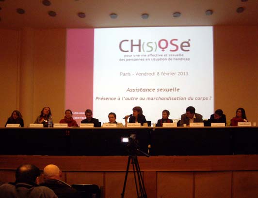 tribune lors du colloque Cho(s)e