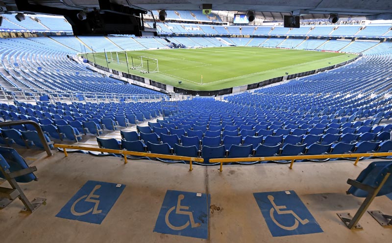 Places fauteuil dans un stade. © UEFA