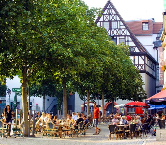 Iéna, place du marché. © JenaKultur.