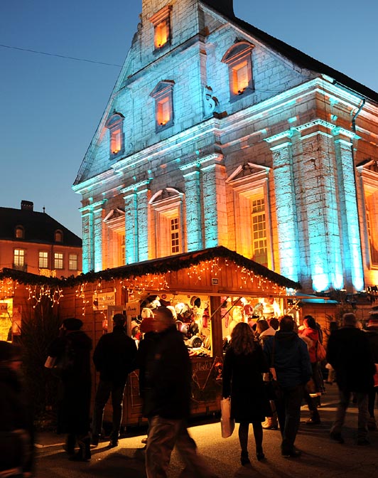 Lumières de Noël à Montbéliard