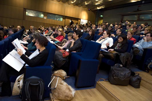 public lors de la conférence 'conception universelle'. © Bernard Suard, MEDDTL