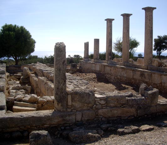 temple d'Apollon Hylates à Chypre