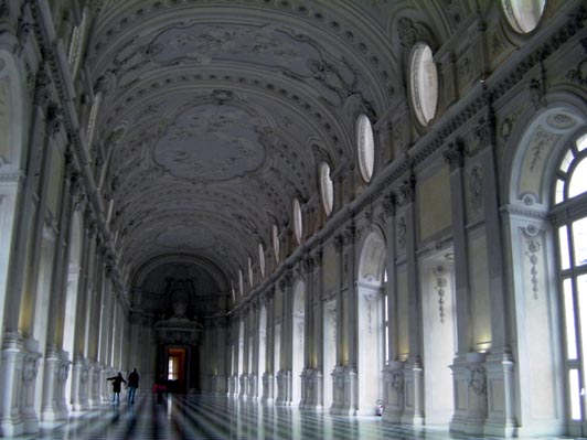Galerie de Diane de la Venaria Reale de Turin.