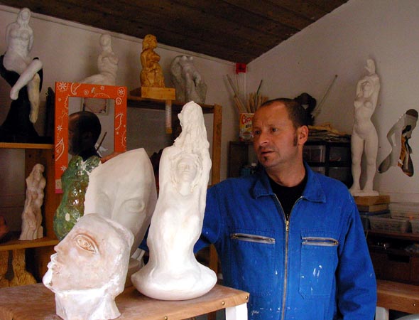 Carlos Abrunhosa, sculpteur