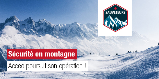 Acceo lance ses sauveteurs d'hiver