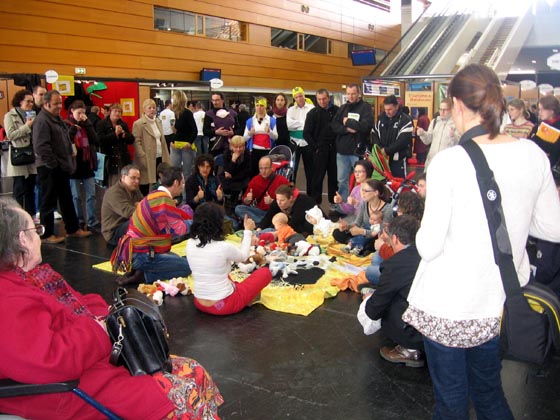 premier forum des loisirs adaptés organisé à Nantes par l'association Corto Loisirs.