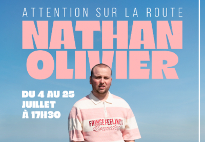 Affiche d'Attention sur la route