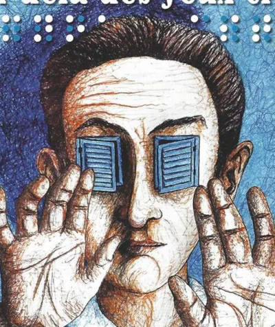 Affiche de Louis Braille, au-delà des yeux clos