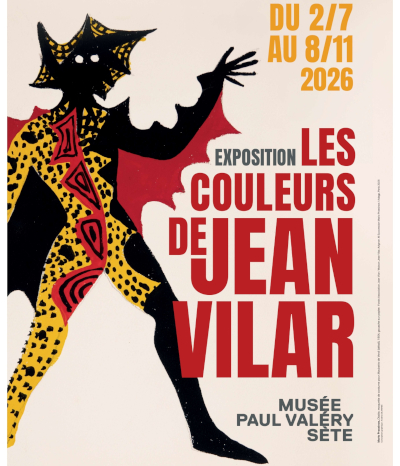 Affiche de l'exposition Les couleurs de Jean Vilar