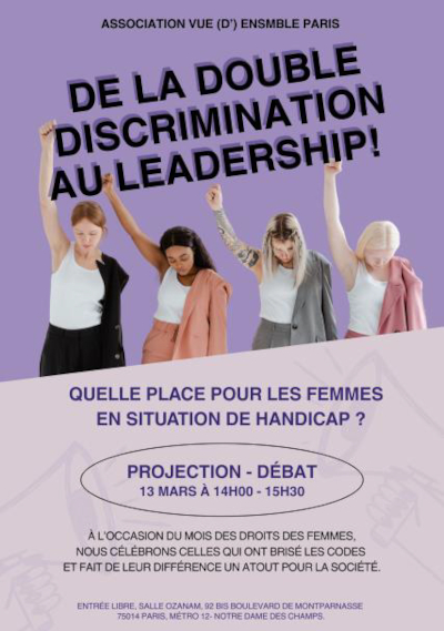 Affiche du Ciné-débat organisé par Vue (d’)Ensemble