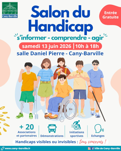 Affiche du Salon du Handicap