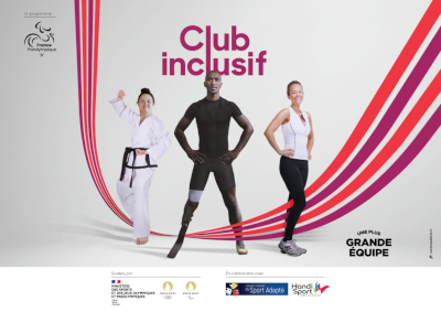 Affiche du programme Club inclusif