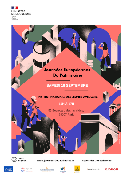 Affiche journée portes ouvertes à l'INJA