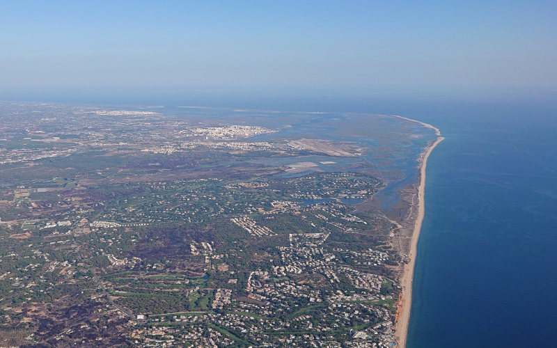 Algarve vue d'avion ©Yanous.com