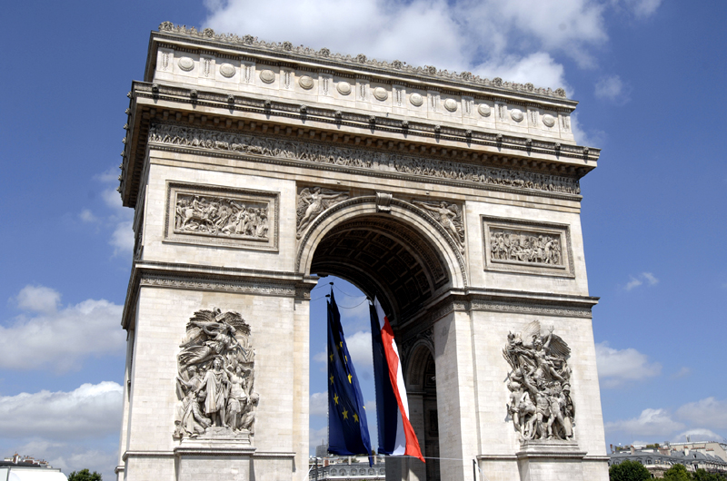 Arc de triomphe © Patrick Cadet - Centre des monuments nationaux