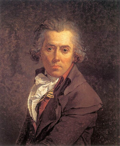 Autoportrait de Jacques-Louis David peint en 1794