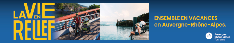 Ensemble en vacances en Auvergne-Rhône-Alpes