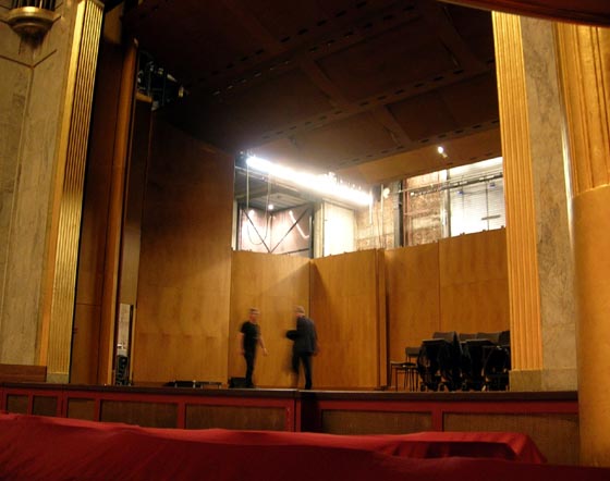 Scène du Théâtre des Champs-Elysées (Paris)