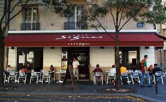 Prendre un café… Signes