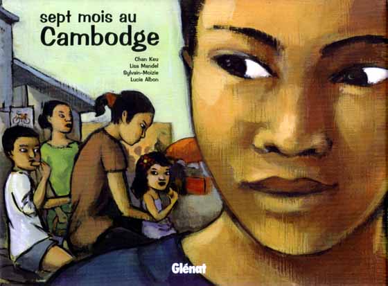 couverture de l'ouvrage '7 mois au Cambodge' publié chez Glénat