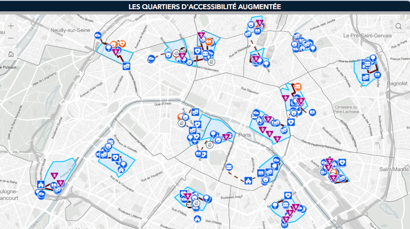 Carte des QAA