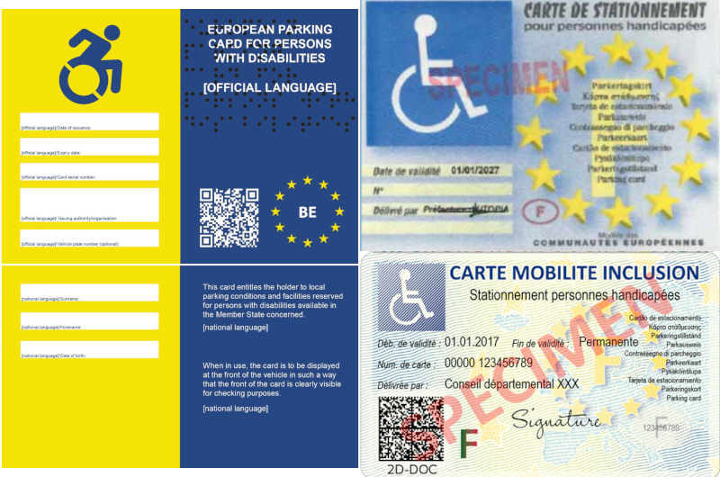 Carte européenne de stationnement