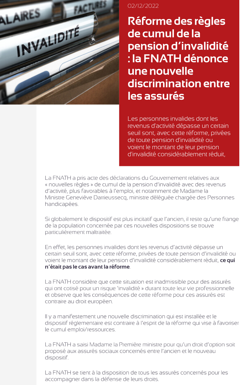 Nouvelle carte, droits en moins - Yanous ! Le magazine francophone du  handicap