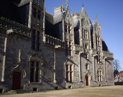 Cour du château de Josselin