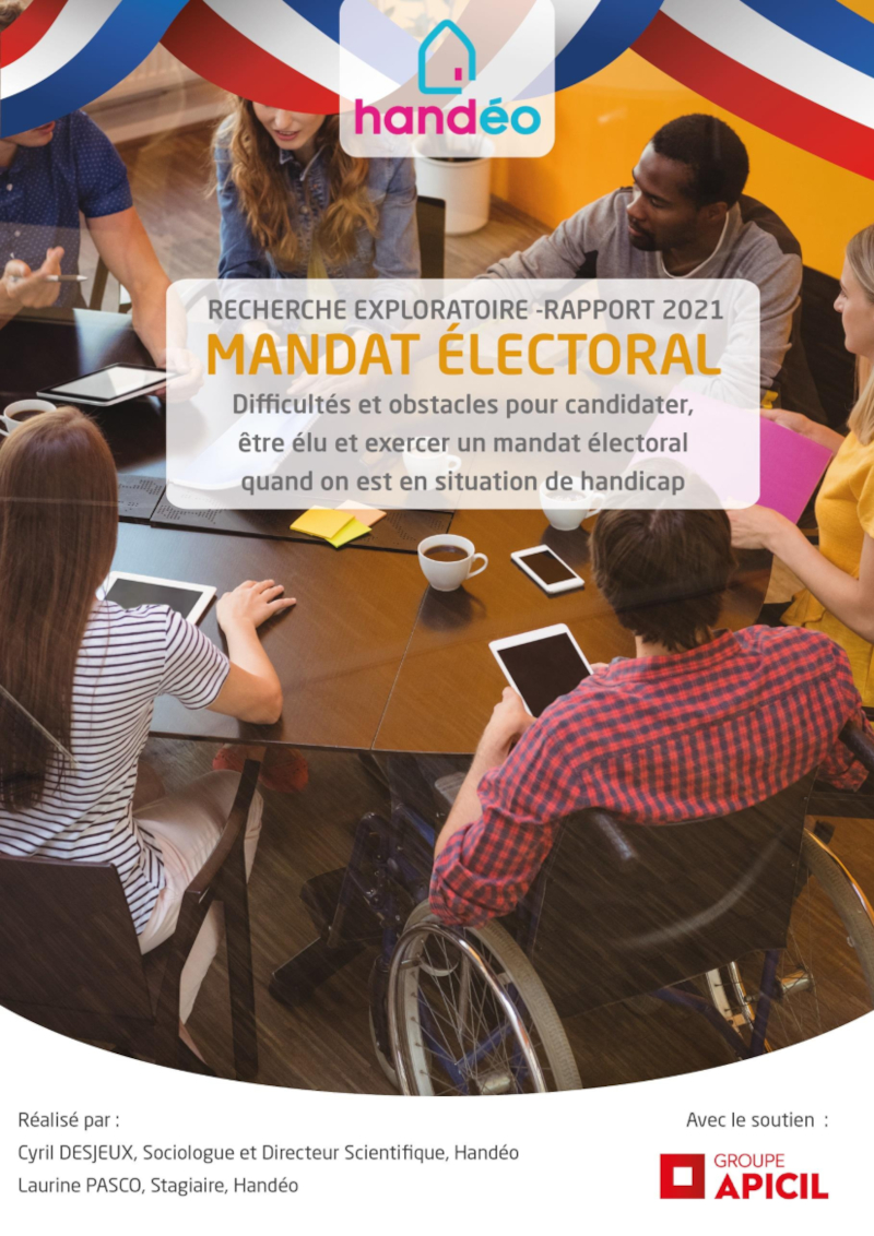 Couverture de l'étude Handéo sur le Mandat Electoral