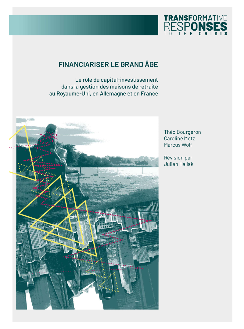 Couverture du rapport Financiariser le grand âge