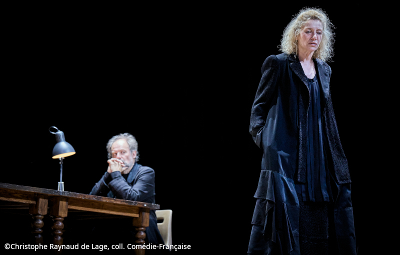 Denis Podalydes et Elsa Lepoivre, le juge d'instruction et Nadia