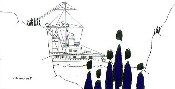 La peinture de Michel Dérosier