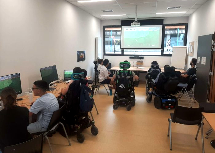 Des gamers handicapés