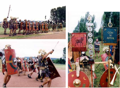Des légionnaires romains à Venarey les Laumes