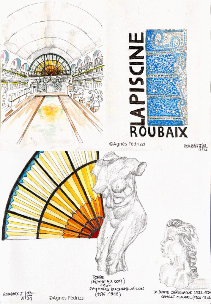 Détour inoubliable à la Piscine de Roubaix ©Agnès Fédrizzi