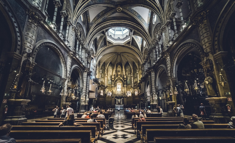 Eglise du monastère de Montserrat