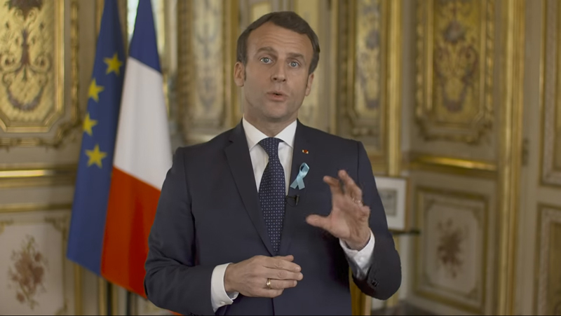 Emmanuel Macron s'adresse aux personnes autistes