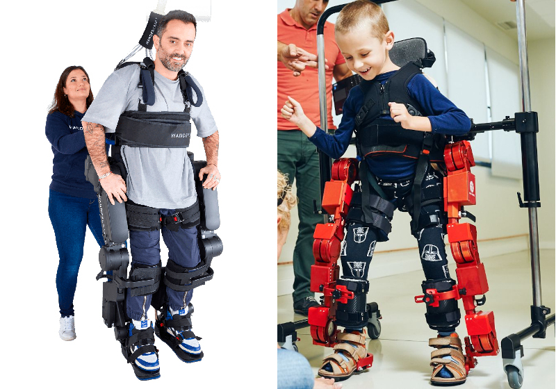 Exosquelettes Atalante X et Atlas Pediatric Exo