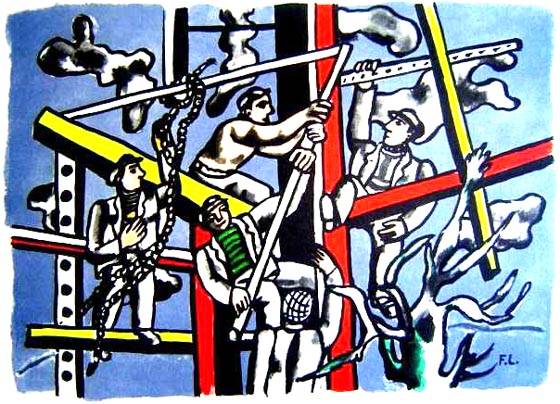 Fernand Léger, 'Les constructeurs'