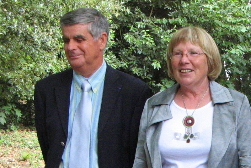 Francis Gouban et son épouse Christine