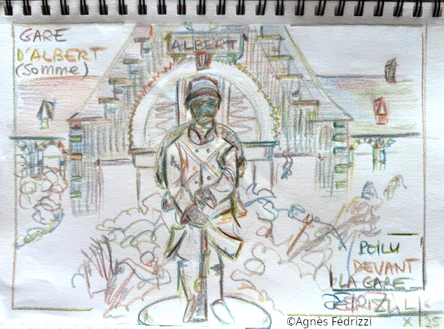 Gare d'Albert ©Agnès Fédrizzi