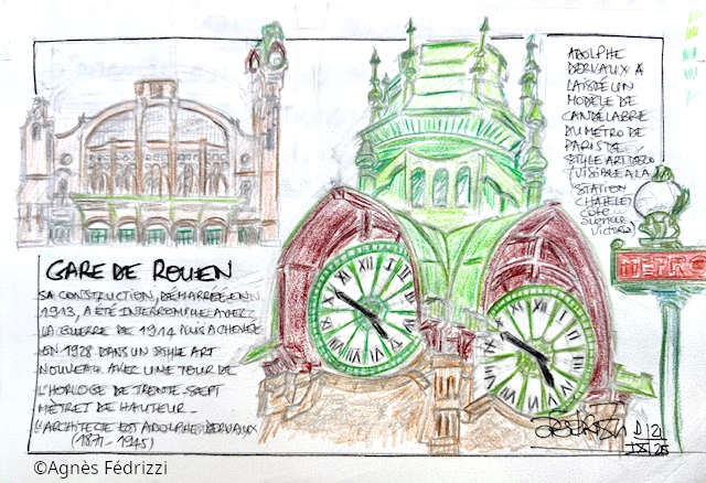 Gare de Rouen ©Agnès Fédrizzi