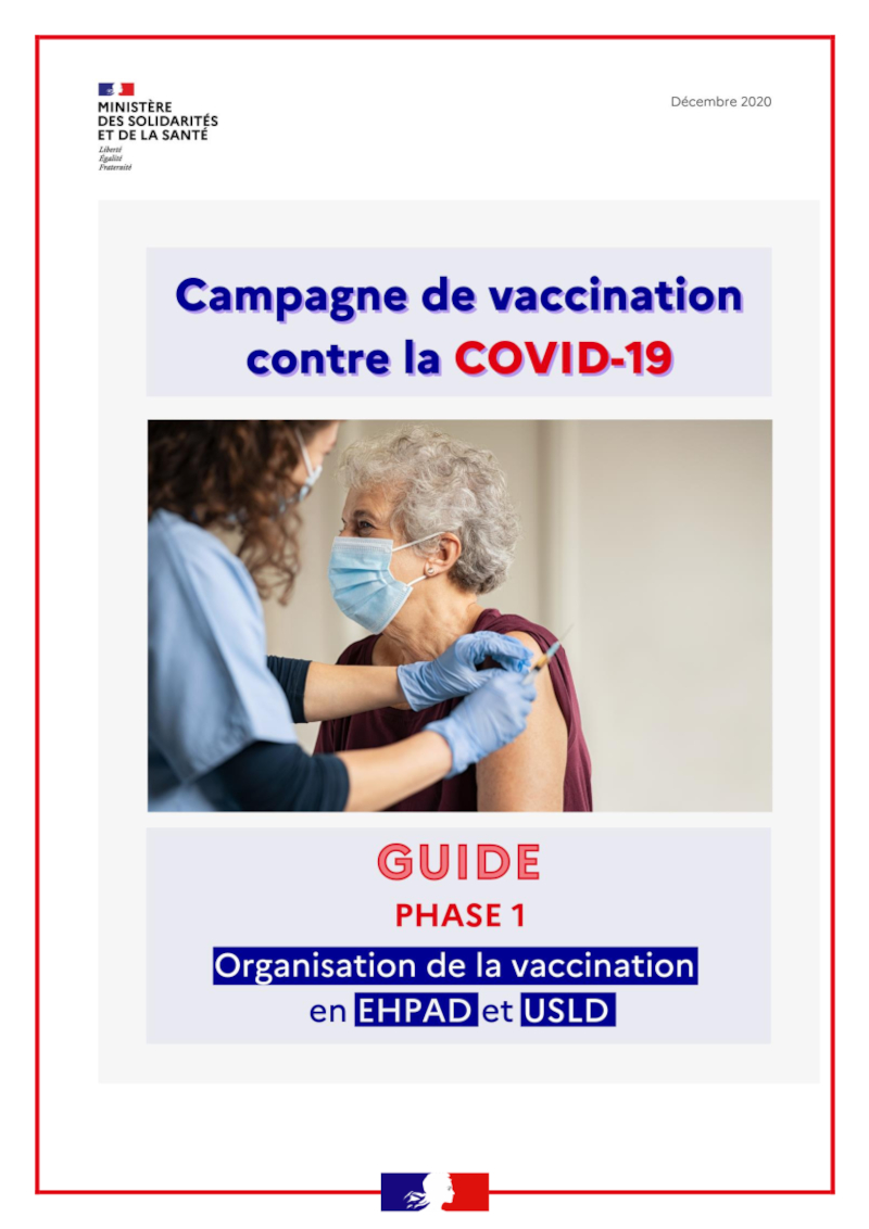 Guide de vaccination contre la covid en EHPAD et USLD
