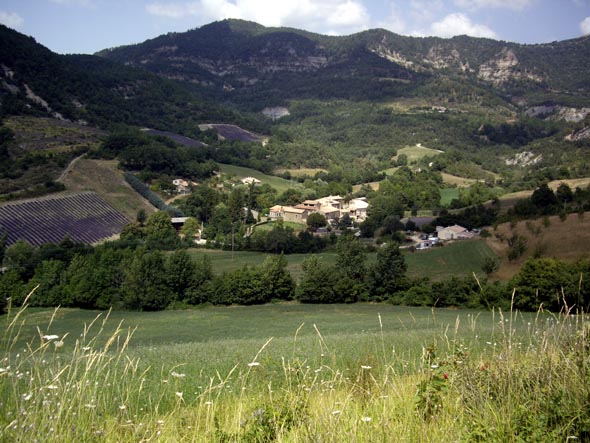 Paysage drômois