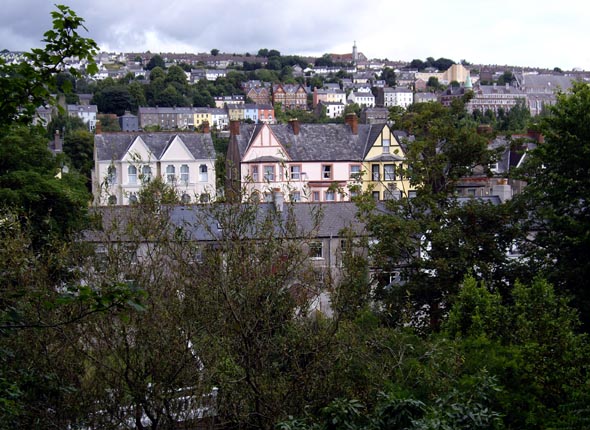 Panorama sur Cork depuis l'University College