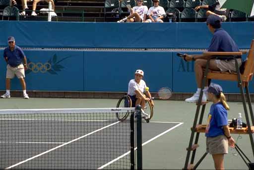 Handi-tennis : Oristelle Marx © Jean- Marc Chapuis