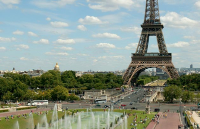 Jardins du Trocadéro et Tour Eiffel ©OTCP-Stéphanie Rivoal
