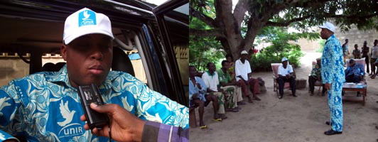Un député aveugle au Togo