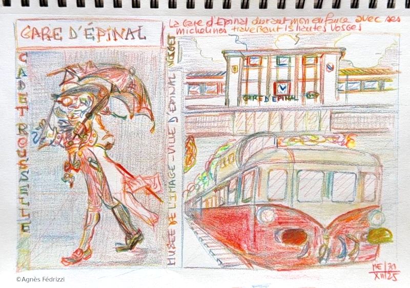 La gare d'Epinal ©Agnès Fédrizzi